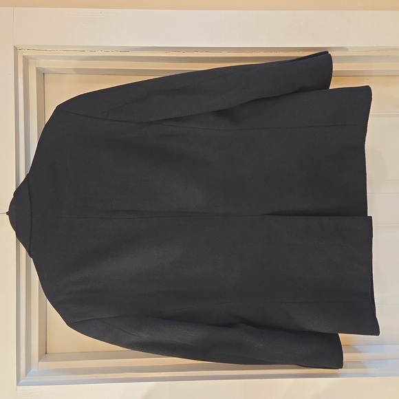 Club Room Cashmere Silk Wool Single Breasted Black Blazer Sports Jacket Size 44 - Picture 6 of 10